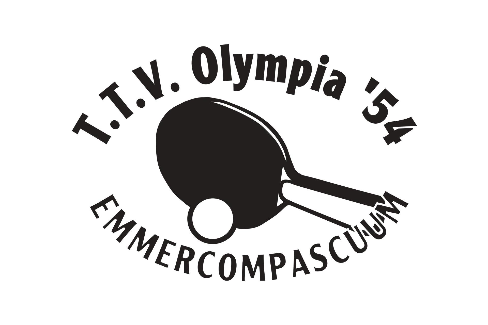 Logo Tafeltennisvereniging Olympia'54