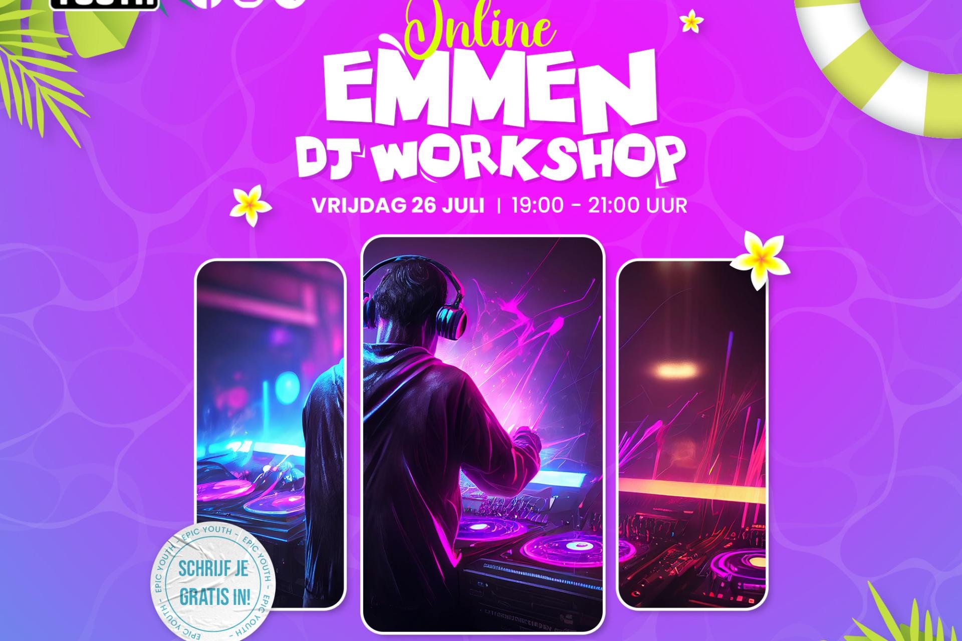 Flyer DJ workshop