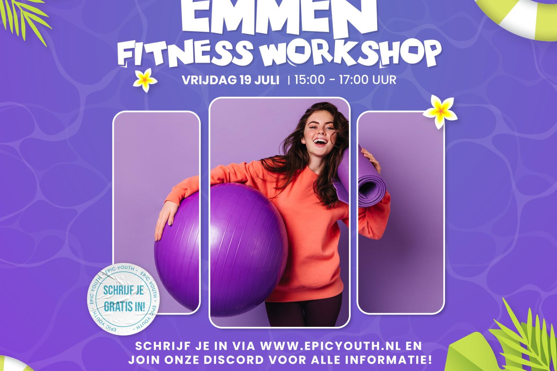 Flyer fitness workshop